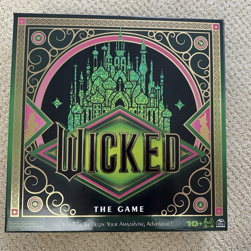 Spin Master Games,Wicked The Game, Strategy Game,‎ New